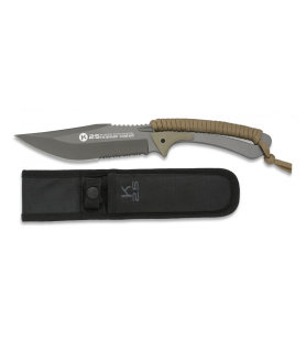 K25 RUI TACTICAL KNIFE 32378 COIOTE PARACORD WRAPPED