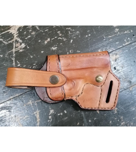 DRAGO HORIZONTAL HOLSTER, PISTOL, IN LEATHER (MOD 03)