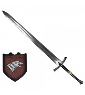 MEDIEVAL SWORD ORNAMENTAL, ZS4905 "WINTER IS COMMING"