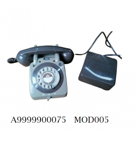 telefone Modelo 005 » cor cinza, marcador de disco, utilizado em escritórios, etc