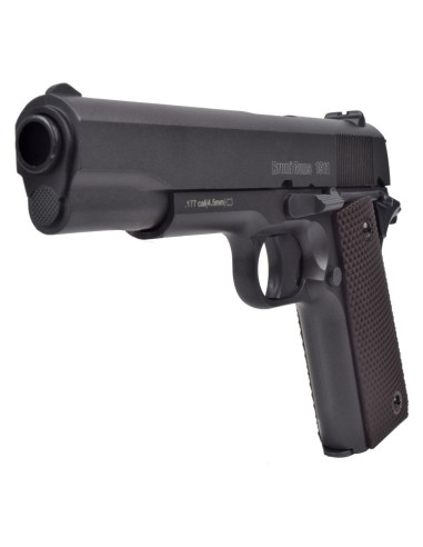 Pistola CO2 Bruni 1911 4,5 mm de chumbo diabolo