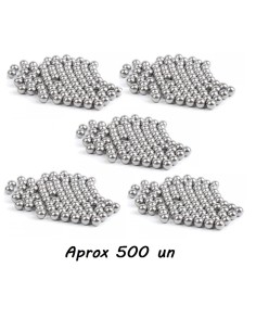 Bolas de acero 6 mm para tirachinas Sling, unas 500 ud