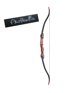 Arco de madeira ABC escola recurvo 68" 30 lbs, conjunto 2