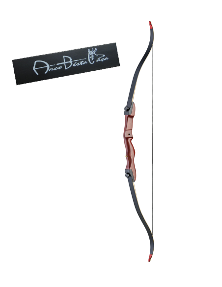 Arco de madeira ABC escola recurvo 68" 30 lbs, conjunto