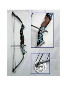 PSE ARCO COMPOUND XLR INFINITY AZUL/ ESQUERDO