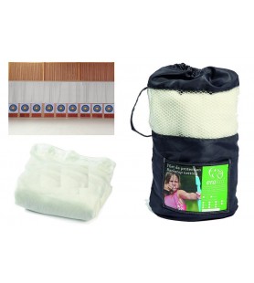 Rede de proteção ERA Kid 2,7x8 m branca para tiro com arco