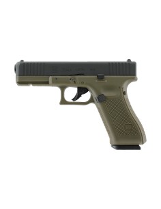 UMAREX CO2 AIRGUN PISTOL GLOCK 17 gen5 (BLACK-GREEN) .177