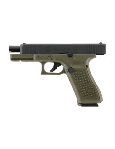 UMAREX PISTOLA CO2 GLOCK 17 gen5 BLK-BFG (NOIR-VERT)  4,5 2