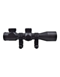 JS VISOR TELESCOPICO 4x32 RETICULO ILUMINADO ANILLOS WEAVER 2