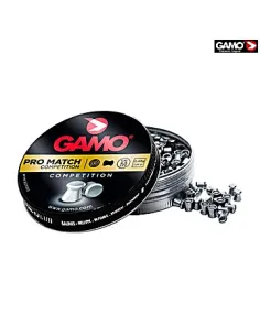 Plombs 4.5 Gamo Pro-Match à tête plate, boîte de 250
