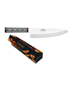 TOKISU FACA COZINHA GYUTO LAMINA DAMASCO 21.5 CM (UN)
