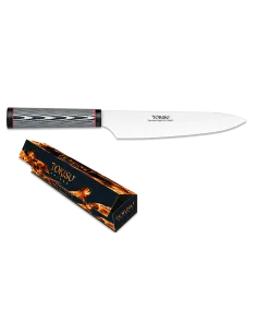 TOKISU FACA COZINHA SMALL GYUTO LAMINA DAMASCO 19.5 CM (UN)