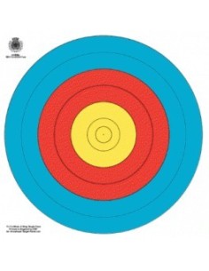 World Archery (FITA) ALVO OFICIAL 5-10 (48CM» ALVO 80)