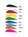 ECO PLUMAS NATURAIS 3" VÁRIAS CORES (UNIDADE)