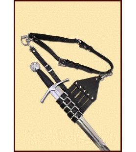 Belt with holder for Rapiers, Sabers and Swords