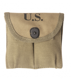 US WWII MAGAZINE POUCH 30M1 (PAIR)