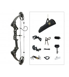 TOPOINT COMPOUND BOW PACKAGE 20-65 LBS, 19"-30"